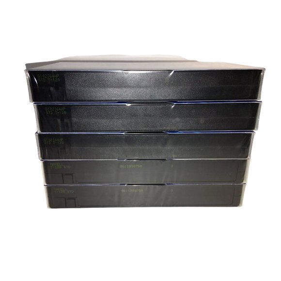 Lot of 5 Maxell T-120 Standard Grade 6 Hour Blank VHS VCR Video Tapes NEW Sealed - Picture 7 of 7